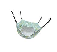 Cama oscilante multiusos para gatos, cómoda hamaca colgante reforzada de lino para una pequeña relajación y descanso. Hamaca colgante