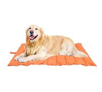 Cama para acampar para perros: colchoneta portátil para dormir para mascotas, manta de viaje plegable, almohadilla de descanso para exteriores | Ropa de cama compacta para mochileros, excursio