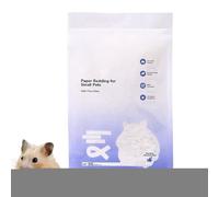 Cama para animales pequeños - Papel natural para animales pequeños - Decoración de recinto absorbente para interior y exterior