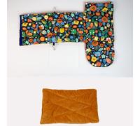 Cama Para Aves Para Jaula - Hamaca Plegable Cálida y Suave | Cama Y Casa Cálidas Para Loros Y Cacatúas - Para Cacatúa, Loro, Canario, Conuro, Hámster, Conejito, Dormir, Descansar Y Cría En Interior