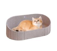 Cama para Cachorros de Fieltro | Colchón Resistente a Arañazos y Mordidas para Interiores Exteriores Sillón Coche Ventana Viajes