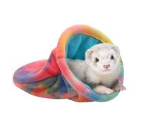 Cama para Chinchilla - Cama para erizos, Cama para hámster | casa para hámster, Saco de Dormir para hámster de Forro Polar, Cama para Animales pequeños, de Invierno, casa de Planeador de