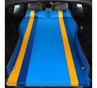 Cama para coche, Colchoneta portátil for dormir for viajes al aire libre, ajustable y resistente al desgaste for Kia Soul 2008-2013(C-blue-yellow)