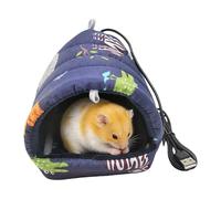 Cama para conejillos de indias S/M/L - Refugio eléctrico USB para mascotas pequeñas - Hábitat de juego - Recinto blando - Accesorio para conejos, hámsters y roedores