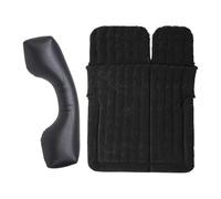 Cama para dormir coche Colchón de Camping para coche, colchón de aire portátil para viaje, colchón inflable para cama de coche con 2 almohadas para exteriores Colchón de aire portátil(One size Black)