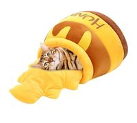 Cama para gatos cálida para invierno, elegante, ergonómica, de alta calidad, de alto rendimiento, ligera, compacta, resistente, con dibujos animados, para mascotas, multiusos para interiores y