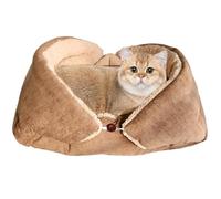 Cama para Gatos - Cama para Gatos, Cama para Gatos De Lujo | Acogedora Cama para Gatos, Cómoda Cama para Gatos, Cojín Transpirable para Gatos, Escondite para Dormir Lavable, Sofás Interiores