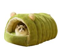 Cama para gatos cerrada - Cálido y cómodo y lavable pequeño de gatito - calmante interior de la guarida del gato | para el hogar dormitorio estudiantil Sala de estar y balcón
