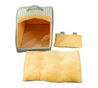 Cama para gatos, cómoda parcialmente cerrada a prueba de viento - Cama para gatos de interior en forma de - para exterior, invierno, exterior, casa, viajes, habitación, balcón