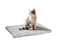 Cama para gatos con calefacción automática, 50 x 70 x 2 cm, aislada, suave, impermeable, portátil, para invierno, para cachorros pequeños, medianos y grandes, para interiores y exteriores, hogar