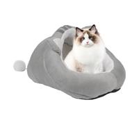 Cama para gatos con forma de zapatilla - Zapatillas cómodas para mascotas | Cama para gatos Lavable, Camas de dormir antideslizantes para gatos y cachorros para un mejor sueño