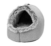 Cama Para Gatos Cubierta | Cálido Y Relajante Para Mascotas En Invierno,Cama Para Gatos Cubierta Casa Para Cachorros - Para Invierno Gatito Cachorro Perro Pequeño Mediano Mascota Durmiendo Interior Do