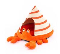 Cama para Gatos Cueva Exquisita Estructura Extraíble con Tema del Océano, Universal para 4 Estaciones para Gatos/Perros (Cangrejo ermitaño)