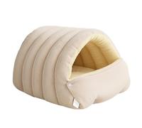 Cama para gatos de 57 x 37 cm, acogedora cama para gatos monstruos, relax durante todo el año | Camas para mascotas de estilo cueva de invierno con mecanismo creativo de doble modo, cueva de descanso