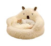 Cama para Gatos de Interior: Tunel cálido, nidu de Felpa, cojín Suave para Gatos, Cama portátil Plegable | Tunel de casa, nidu extraíble para Exteriores, Invierno, Dormir, hogar, Viaje, dormi