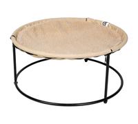 Cama Para Gatos Duvo+ Linde Blanca 45x45cm Con Hamaca, Lavable, Estable