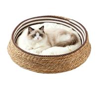 Cama Para Gatos En Cuerda De Algodón Acolchado Y Antiarrañazos Todo El Año