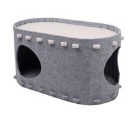 Cama para Gatos extraíble, Resistente a los arañazos, de Fieltro, para Gatos pequeños, medianos y Grandes, para Exteriores, Invierno, hogar, Descanso, Afilado de Garras