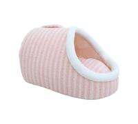 Cama para Gatos para Gatos de Interior,Cama para con Zapatilla | Cueva para Mediana y Grande | Zapatilla acogedora para Mascotas de Interior, acogedora Cama escondida para Mascotas, l