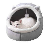 cama para gatos: refugio suave para mascotas, cálida cueva peluda, escondite para compañeros con | Refugio suave para aumentar la comodidad , aumentar la comodidad del felino