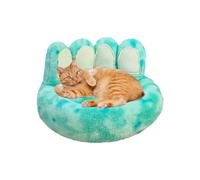 Cama para gatos, sofá suave de 20 x 16 pulgadas para un descanso acogedor, cachorro dormido con cómodo descanso, sofá para mascotas para sala de estar, dormitorio, perrera, patio al aire libre, tela