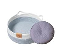 Cama Para Gatos,Tejido De Cuerda De Algodón - Camas Lindas Para Gatos Para Dormir De Cachorros | Para Gatitos Cachorros Perros Pequeños Todas Las Estaciones Interior Dormitorio Salón Animales