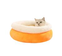 Cama para Gatos y gruta cómoda, Cama de Dormir para Gatos Cueva - Cama de casa de - Cálido para Invierno, casa Cueva para Perros pequeños, Caliente de Peluche para Animales de