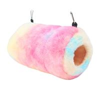Cama para hámster Cálida y cómoda Hamaca para hámster Cama para chinchilla colgante Hamaca para ratas de animales pequeños para juegos de mascotas y suministros para dormir Accesorios para jaulas C