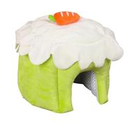 Cama para hámster, cálida y suave para colgar, sin fondo, para animales pequeños, hámster, conejo, hurón, jerbo, deslizador de azúcar, dormir de invierno, jugar, jaula, jaula de juego de invierno para