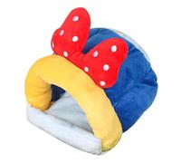 Cama para hámster - Cama para mascotas | Cama para animales pequeños, cama cueva para hámsteres - Casa cálida para mascotas, cama de dormir de osos dorados | Casa de invierno para mascotas, accesorios
