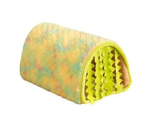 Cama para hámster - Casa de Felpa | Refugio de Animales pequeños - Diseño de Tela Ultra cómodo, cálido y Seguro, jerbos escondidos, hámsteres, Chinchillas, Conejos, Juego en Interiores