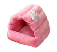 Cama para Hámster | Jaula Cálida Resistente a Mordiscos Transpirable | Hogar para Hámsters | para Animales Chinchilla Conejo Mascota Ardilla Pájaros Invierno Hurón