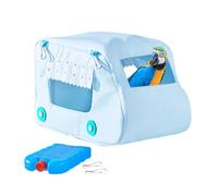 Cama para Loro, para Periquito y Accesorios para Jaula de pájaros - Dúplex de anidación en Forma de Coche, Hamaca de sueño para hámster, Calopsita, Canario y pájaros exóticos