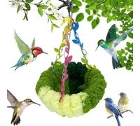 Cama para Loros, Cama de Comedor de Comiendo, Cama reproductora - casa de de pájaros cálidos de Invierno Hecha de lujos, Hamaca para jaulas, Ideal para guacamaya, sheyet, cockatole, cacatúa, Tave