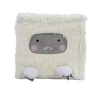 Cama para Mascotas, 36x36x36cm, Práctica, Gran Espacio, Antiarañazos, Felpa, Plegable, Cueva para Gatos, Cómoda y Linda Casa para Gatos, Cama Portátil Semicerrada para Mascotas