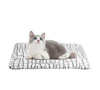 Cama para Mascotas autocalentable - Almohadilla térmica para Gatos de 50 cm, extraíble de Felpa, Calentador de Mascotas, Cama de retención de Calor para Gatos de Interior, Mascotas Mayores