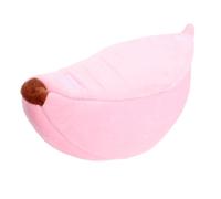 Cama para Mascotas Banana, Casa para Mascotas Cálida, Extraíble, Lavable, Semicerrada, con Cierre de Gancho y Bucle para Hámster, Perro y Gato Pequeño
