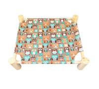 Cama para Mascotas Cama de campamento for mascotas, cama de madera for perros, hamaca suspendida for gatos, colchón de madera maciza fuera del suelo, Universal for todas las estaciones Cama para Perro