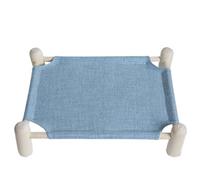 Cama para Mascotas Cama de campamento for perros, cama desmontable de madera maciza for perros, cama for mascotas, cama for gatos, cama Universal for gatos junto a la cama for las cuatro estaciones Ca