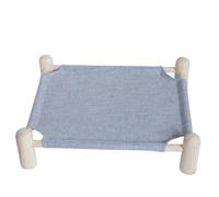 Cama para Mascotas Cama de campamento for perros, cama desmontable de madera maciza for perros, cama for mascotas, cama for gatos, cama Universal for gatos junto a la cama for las cuatro estaciones Ca