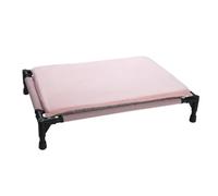 Cama Para Mascotas Cama for gatos, cama for perros, cama for perros desmontable y lavable, cama for campamento for mascotas fuera del suelo, cama suspendida for mascotas Cama Para Mascotas Grande(Pink