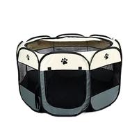 Cama para Mascotas Camas para Perros Cerca Plegable Portátil Del Corralito Del Animal Doméstico Del Paño Y De La Malla De Oxford 600D Para La Sala De Estar Cama Perro cama gato cueva ( Color : G , Siz