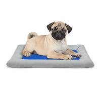 Cama para mascotas de Arf Pets con autoenfriamiento para perros - Base de gel sólido para mascotas, incluye una cama con refuerzo a base de espuma para mayor comodidad