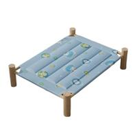 Cama Para Mascotas Estera de hielo de verano, cama for acampar, cama for mascotas, cama for perros, cama for gatos, cama for perros plegable y desmontable suspendida for exteriores, resistente a los a