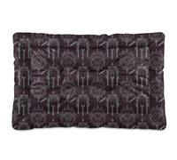 Cama para mascotas lavable con patrón gótico de telaraña sin costuras, antideslizante, suave, cómoda para perros grandes, grandes, medianos, pequeños, 36 x 24 pulgadas