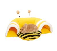 Cama para mascotas para hámster, conejo, nido para dormir, jaula ligera para mascotas pequeñas, decoración linda para mascotas