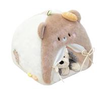 Cama para muñecas para niños, decoración de muebles, cama para muñecas y peluches, para niñas, habitación infantil, salón, juegos de rol, decoración de interiores, escritorio