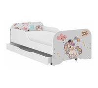 Cama para niños 140X70 UNICORN RAINBOW