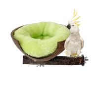 Cama para pájaros, cálida y con propiedades anti-pick | jaula para pájaros pequeños | para cacatúas, Conure, inseparables, canarios, pinzones para anidar, como hábitat de invierno y lugar para dormir