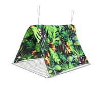 Cama para pájaros para jaula, hamaca para pájaros, nido de cacatúa, cabaña, cueva para dormir, suministros para mascotas, para pinzón, conure, cacatúa, gris, agapornis, cacatúa, guacamayo, juego de